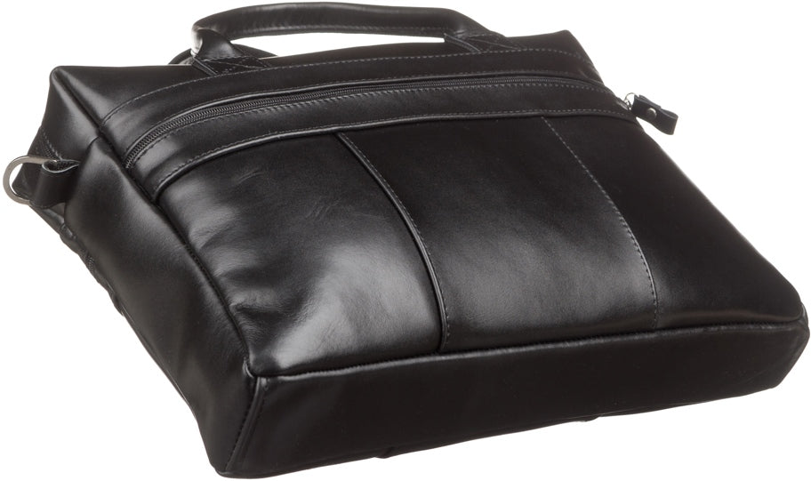 Men's Leather Bag SHVIGEL 15212 Black Natural Leather Stylish Design