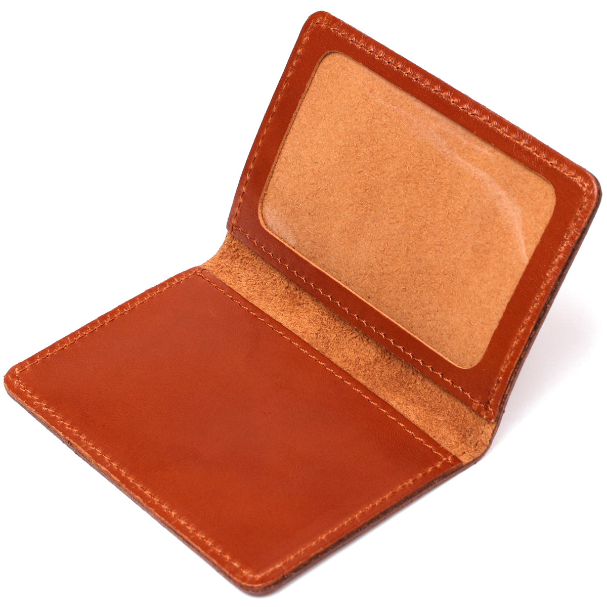 Leather Cover for Driver's Plastic Documents SHVIGEL 16077, Natural Leather, Ukraine