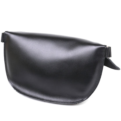 Leather Universal Women's Fanny Pack SHVIGEL 16383 Black Genuine Leather