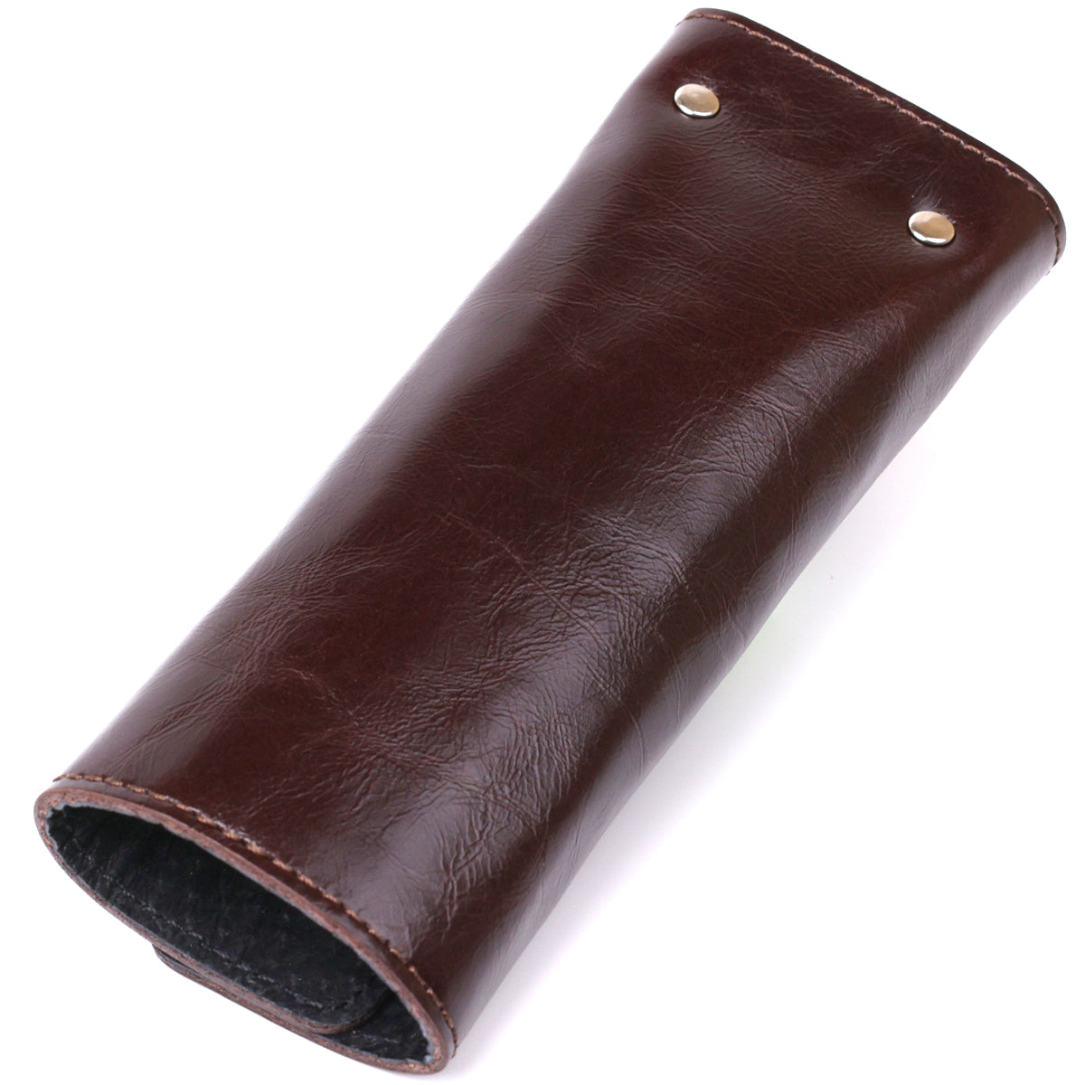 Convenient Leather Key Holder SHVIGEL 16534 Brown Natural Leather for Keys