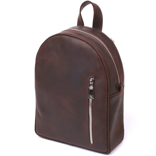 Universal Women's Backpack SHVIGEL 16329 Brown Genuine Leather Fashion Bag