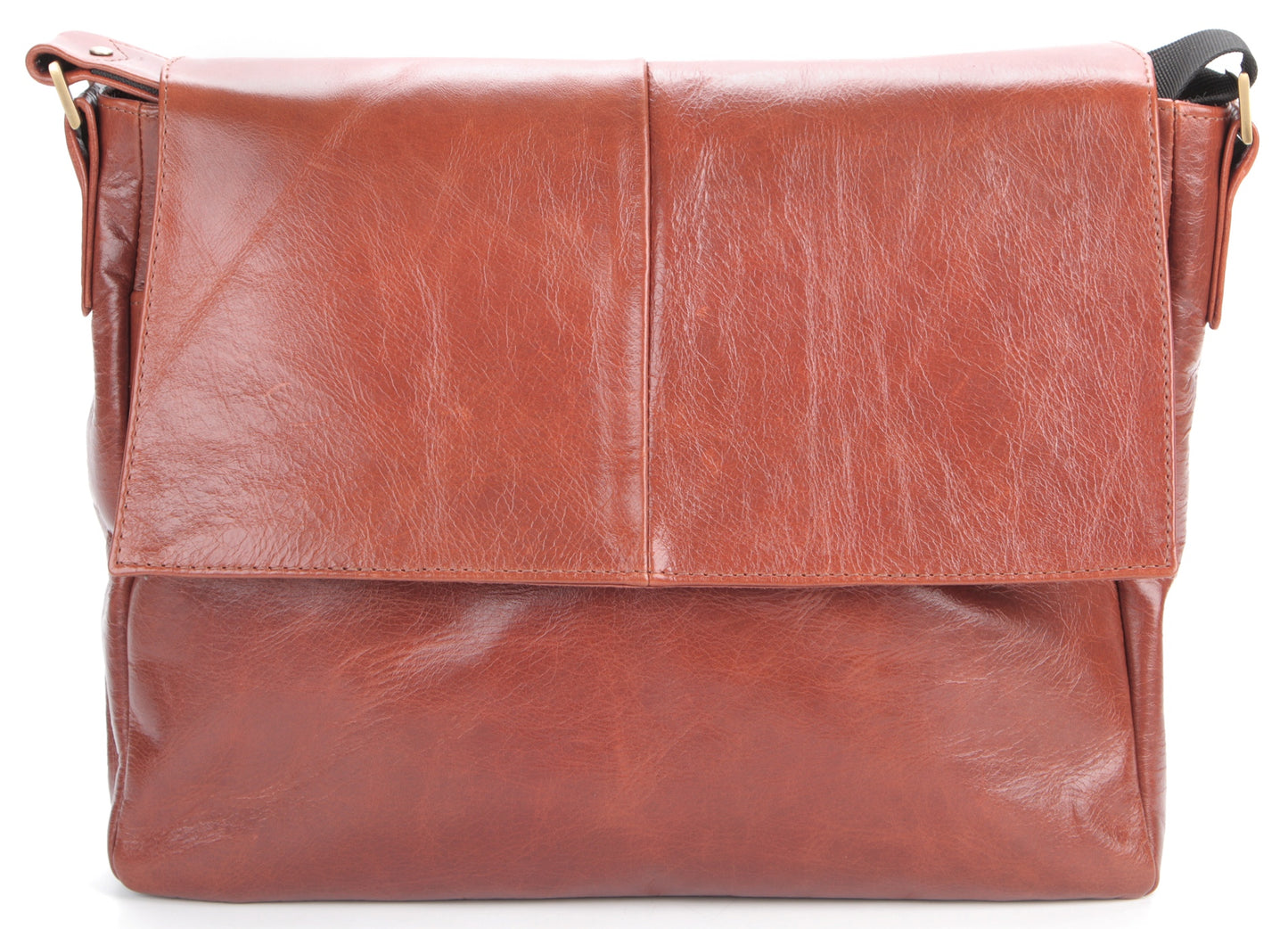 SHVIGEL Leather Bag 00876 Brown - High-Quality Handmade Ukrainian Design