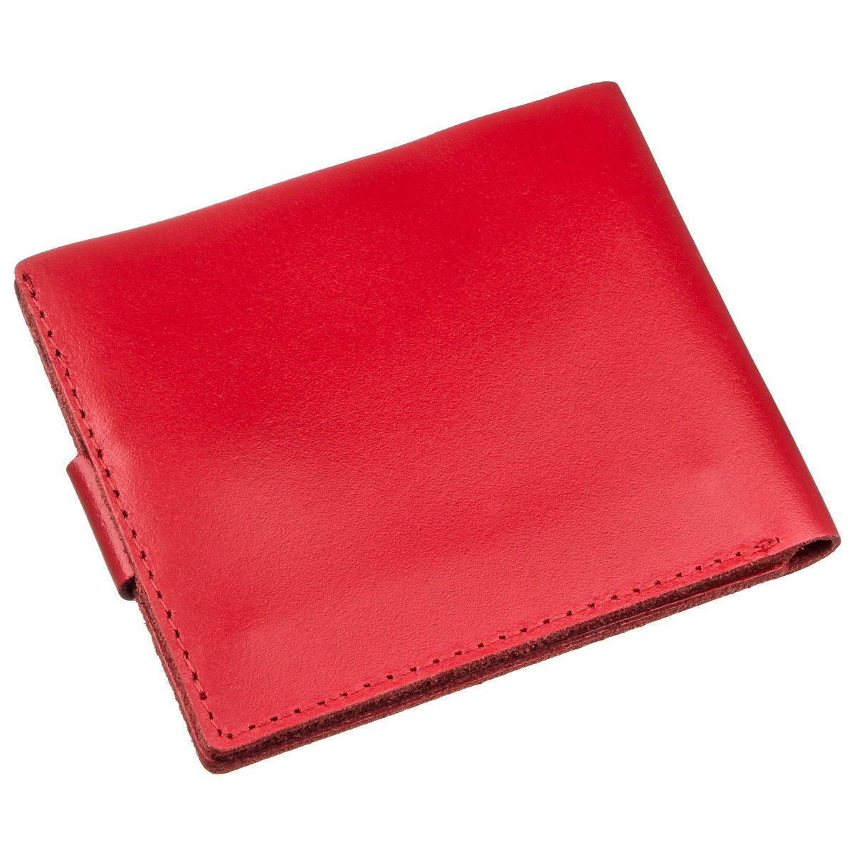 Leather Women's Wallet SHVIGEL 16215 Red | Made in Ukraine, Genuine Leather