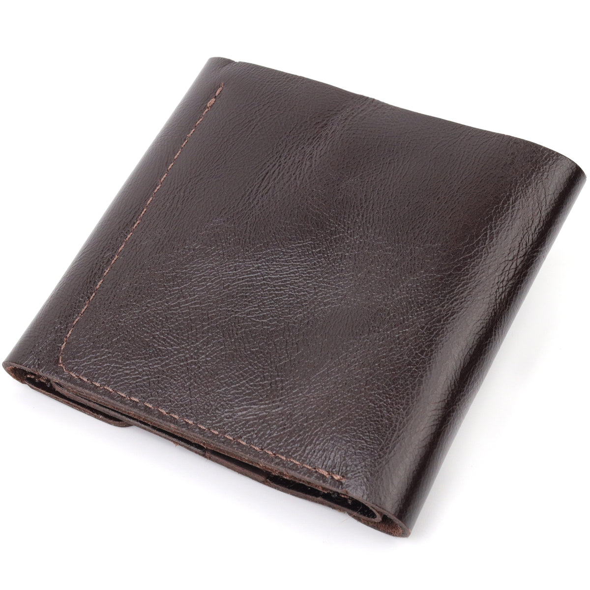 Classic Men's Wallet by SHVIGEL 16621 in Brown - Premium Genuine Leather from Ukraine