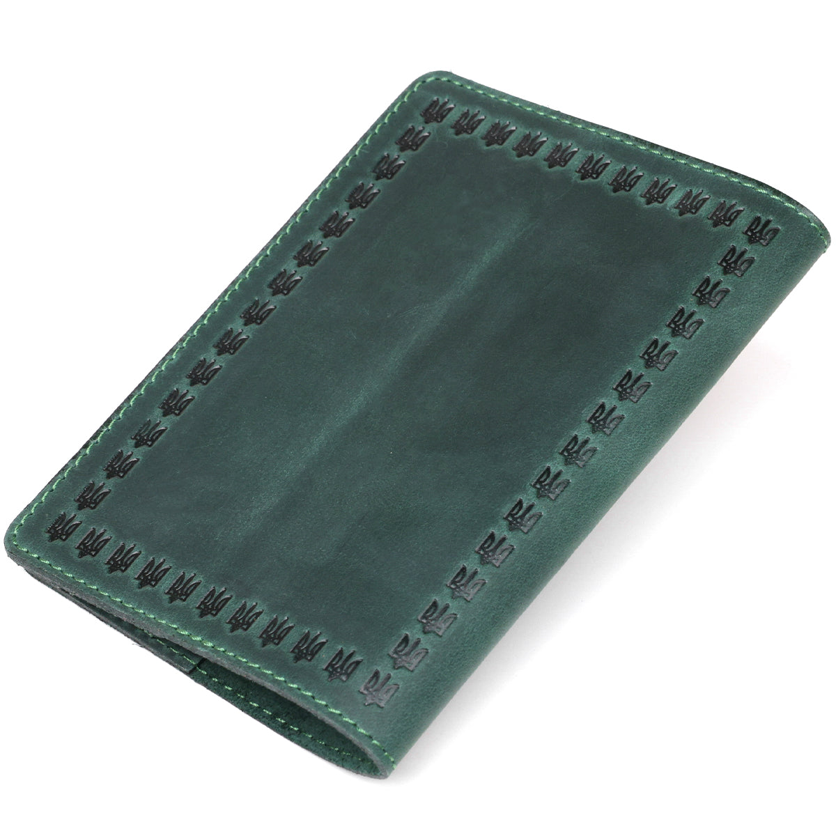 Genuine Leather Passport Cover SHVIGEL 16134 - High-Quality Ukrainian Design