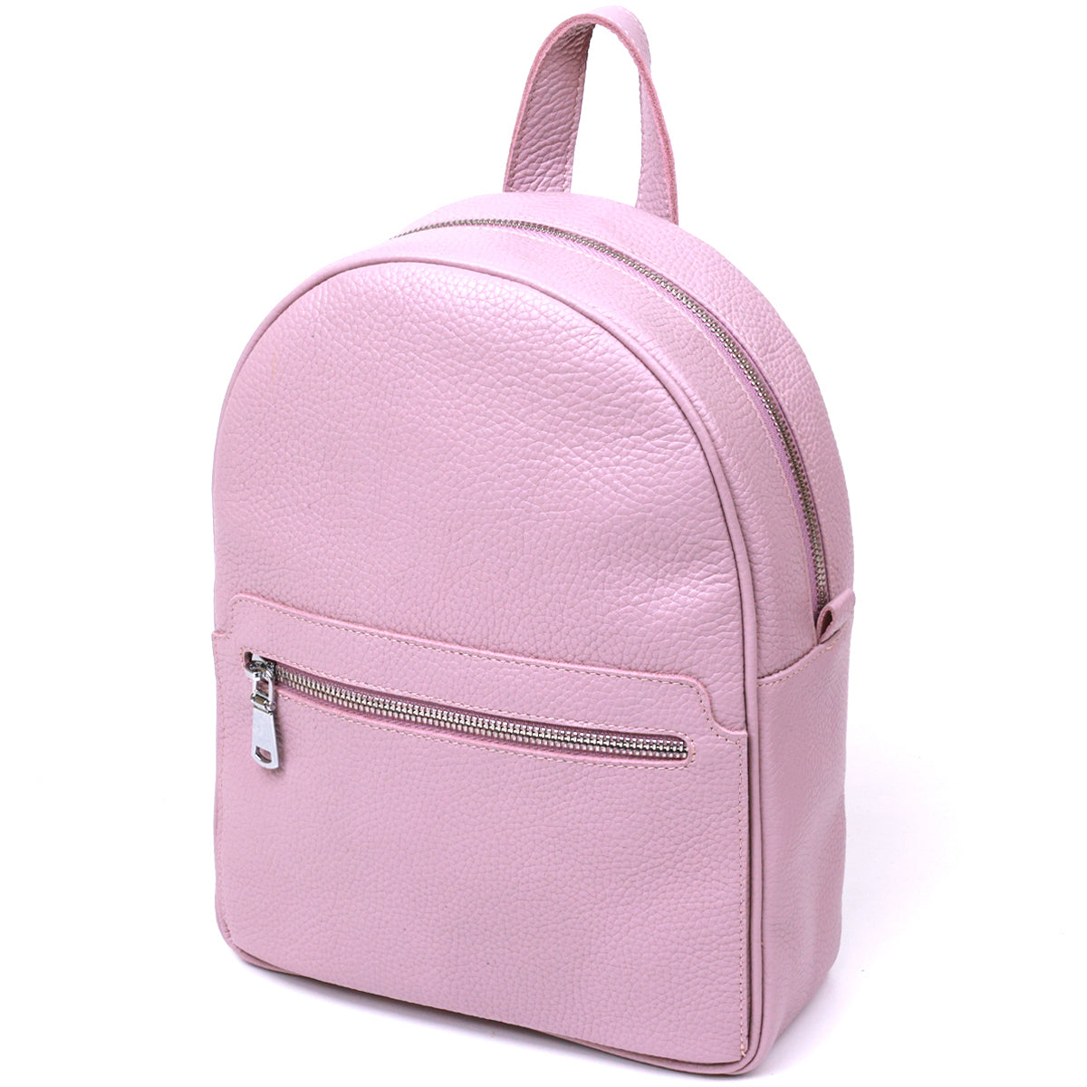 Small Women's Backpack SHVIGEL 16305 Lilac Genuine Leather Stylish Design