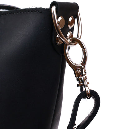Stylish Vintage Women's Bag SHVIGEL 16338 Black Natural Leather Premium Quality