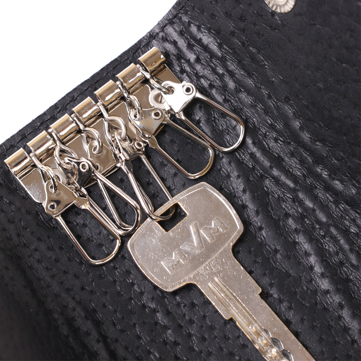 Convenient Leather Key Holder SHVIGEL 16534 Brown Natural Leather for Keys