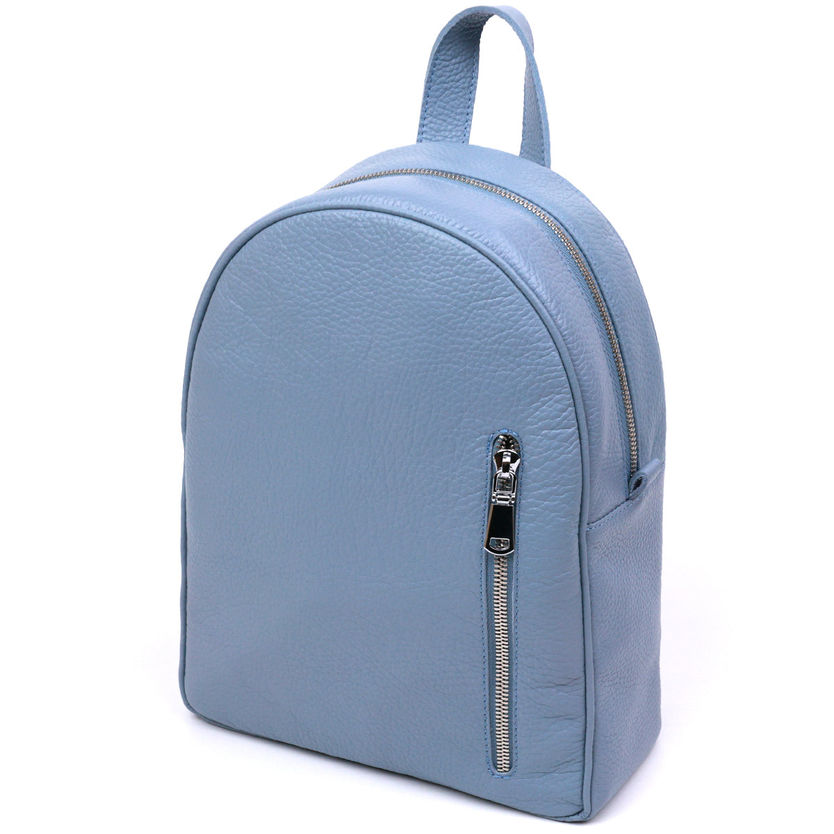 Stylish Women's Backpack SHVIGEL 16318 Blue Genuine Leather Casual Design