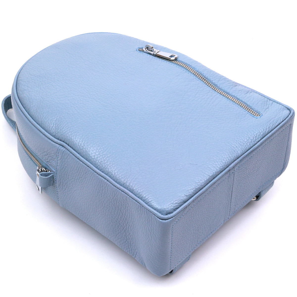 Stylish Women's Backpack SHVIGEL 16318 Blue Genuine Leather Casual Design