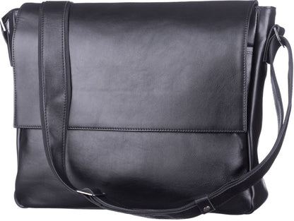 Leather Bag SHVIGEL 11039 Black - Premium Quality Natural Leather from Ukraine