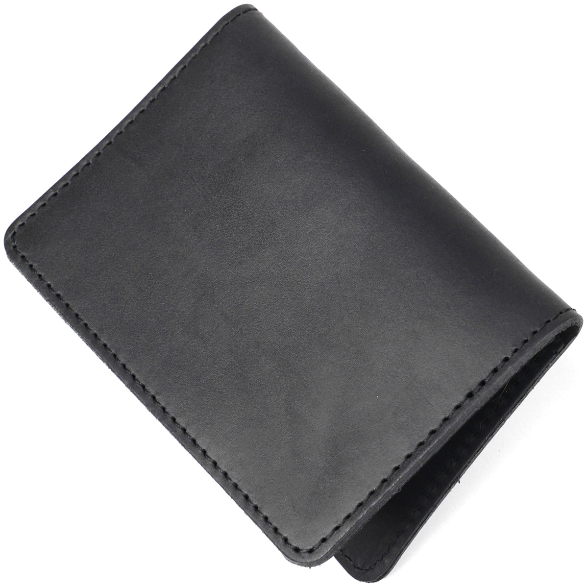 Leather ID Case SHVIGEL 13944 Black Natural Leather with Premium Quality Finish