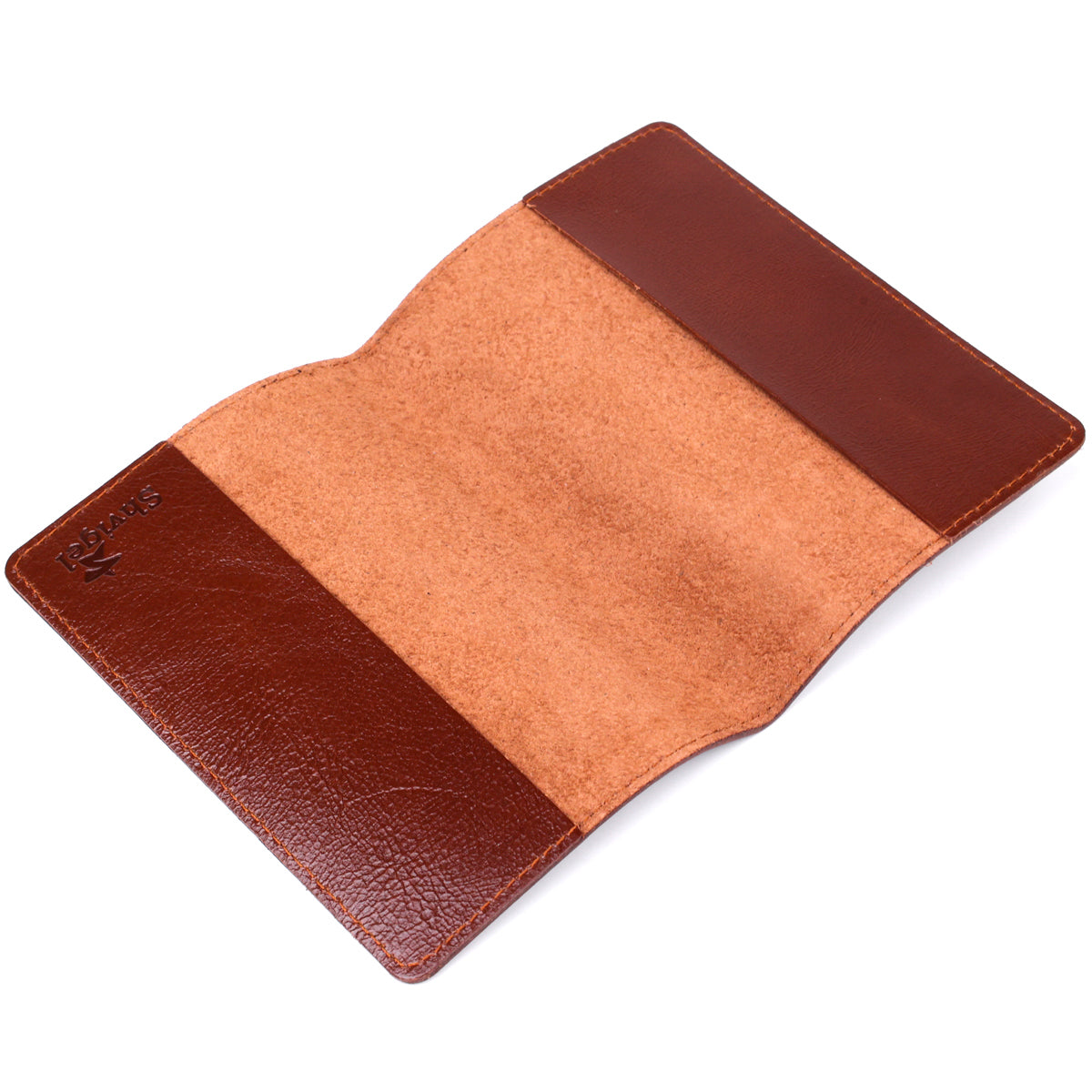 Reliable SHVIGEL Leather Passport Cover 16133 Made in Ukraine Natural Leather