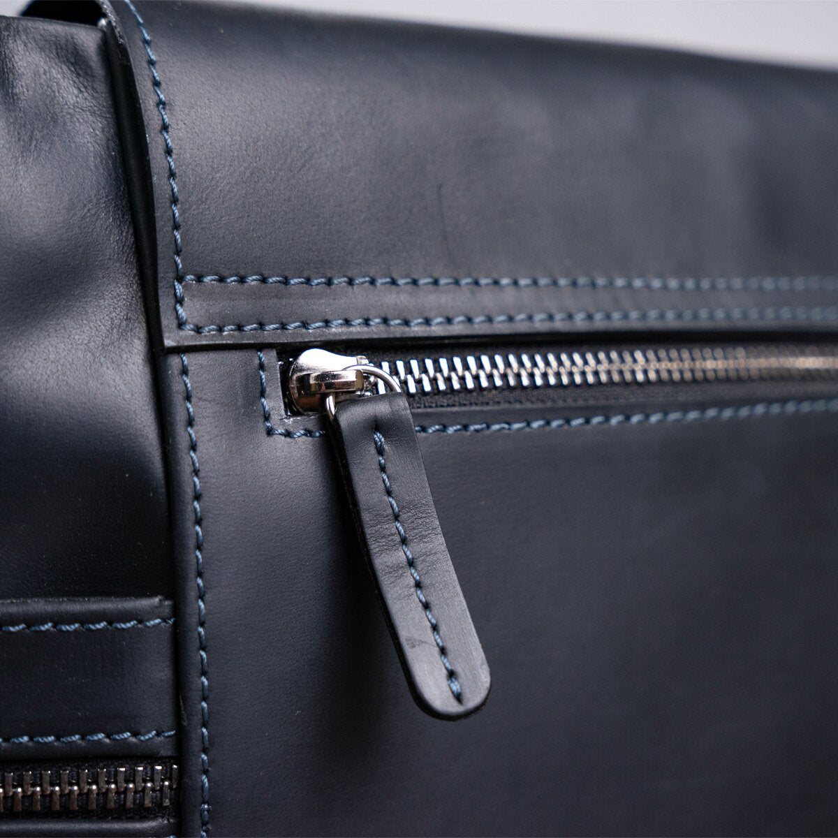 Men's Leather Bag SHVIGEL 11096 Black Genuine Leather Made in Ukraine