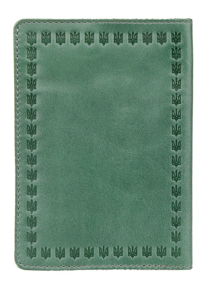 Genuine Leather Passport Cover SHVIGEL 16134 - High-Quality Ukrainian Design