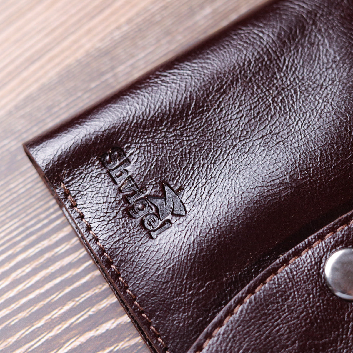 Classic Men's Wallet by SHVIGEL 16621 in Brown - Premium Genuine Leather from Ukraine