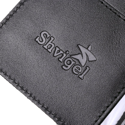 Genuine Leather Driver's Document Cover SHVIGEL 13924 Black – Ukrainian Quality