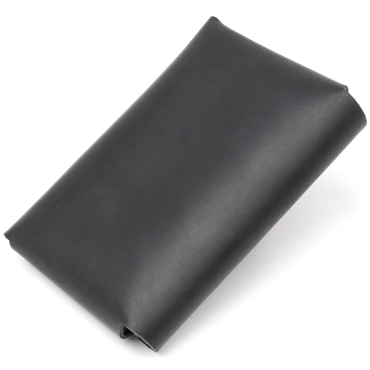 Business Card Holder SHVIGEL 16159 Black Vintage Natural Leather Made in Ukraine