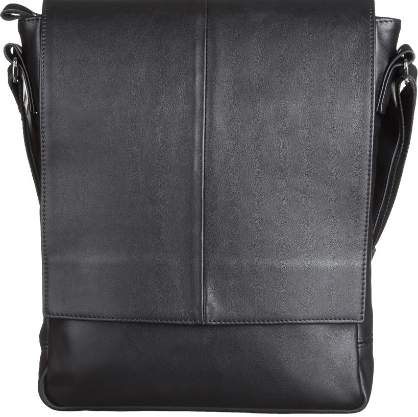 SHVIGEL Genuine Leather Bag 00859 Black - Stylish Ukrainian Design and Premium Quality