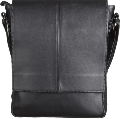 SHVIGEL Genuine Leather Bag 00859 Black - Stylish Ukrainian Design and Premium Quality
