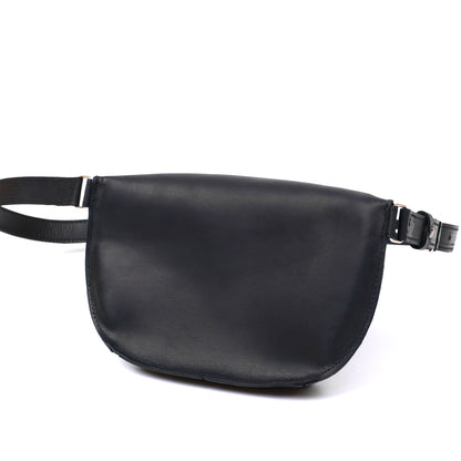 Vintage Women's Waist Bag SHVIGEL 16394 Black Genuine Leather Stylish Design