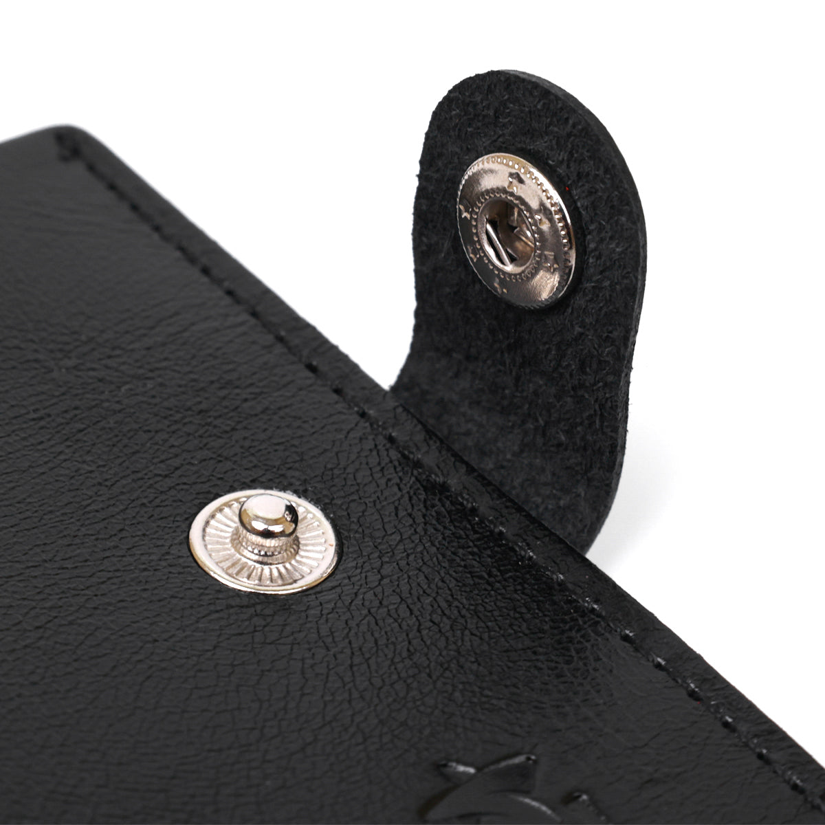 Men's Glossy Leather Wallet SHVIGEL 16481 Black - Natural Leather Craftsmanship