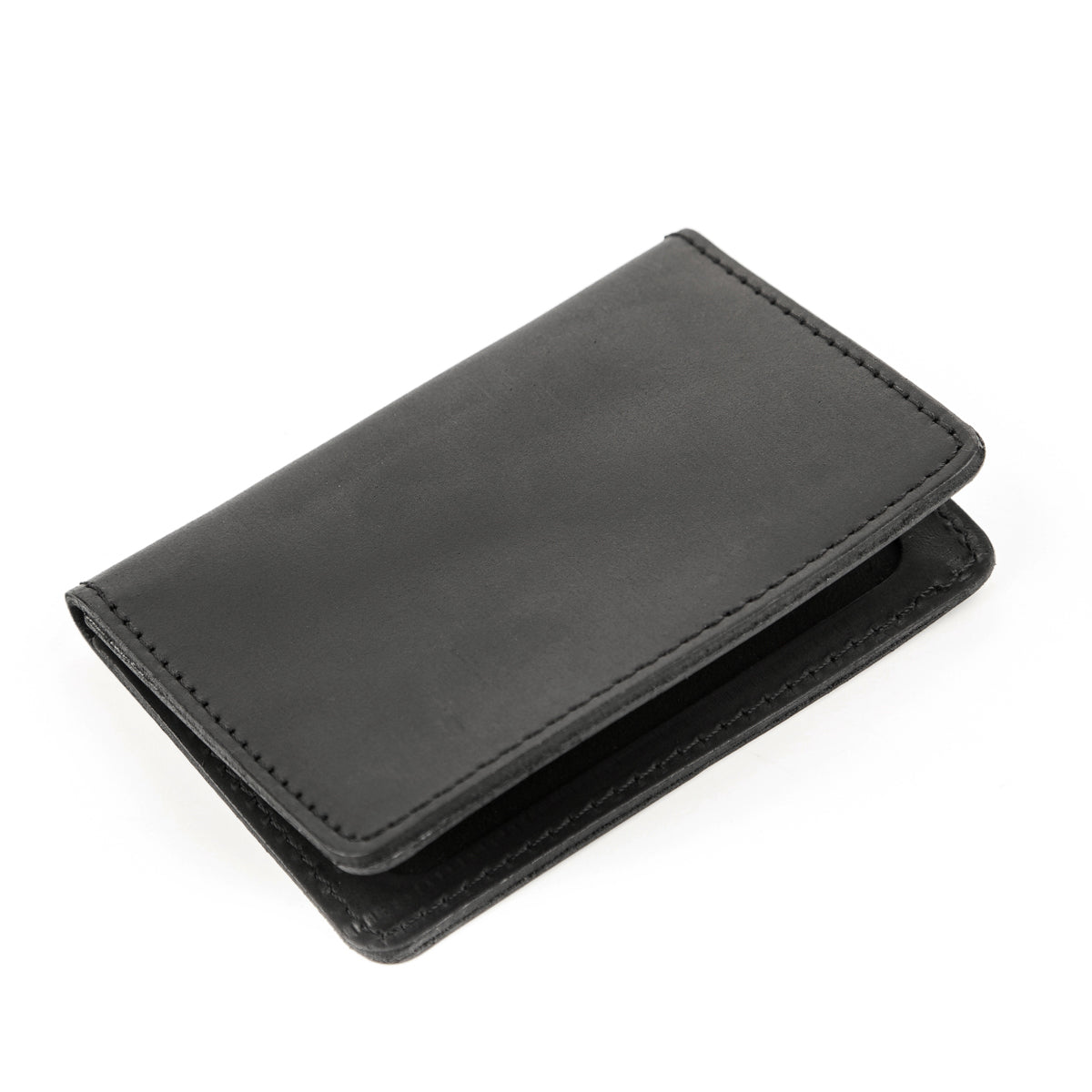 Leather Driver's License Cover SHVIGEL 13926 Black Genuine Leather Made in Ukraine