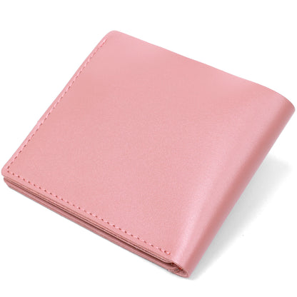 Horizontal Women's Wallet SHVIGEL 16446 Pink Genuine Leather Made in Ukraine