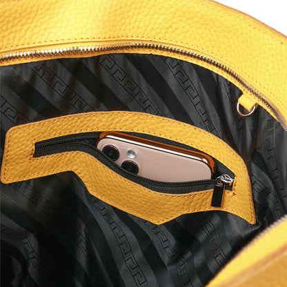 Stylish Women's Bag SHVIGEL 16358 Yellow | Genuine Leather from Ukraine