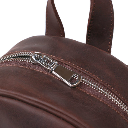 Universal Women's Backpack SHVIGEL 16329 Brown Genuine Leather Fashion Bag