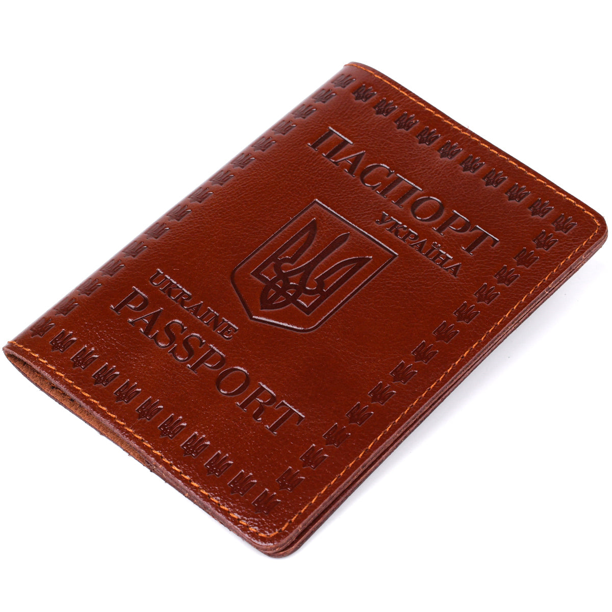 Reliable SHVIGEL Leather Passport Cover 16133 Made in Ukraine Natural Leather