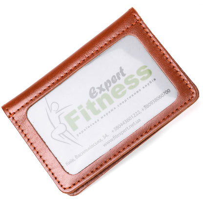 Genuine Leather Driver's License Cover SHVIGEL 16080 | Ukraine Made, Black Color