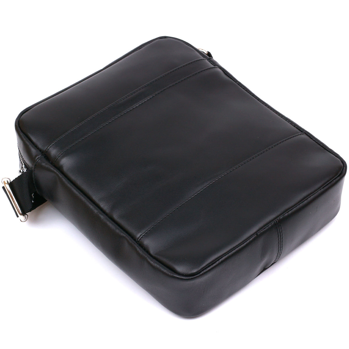 High-Quality Leather Men's Bag SHVIGEL 16336 Black - Crafted from Natural Leather