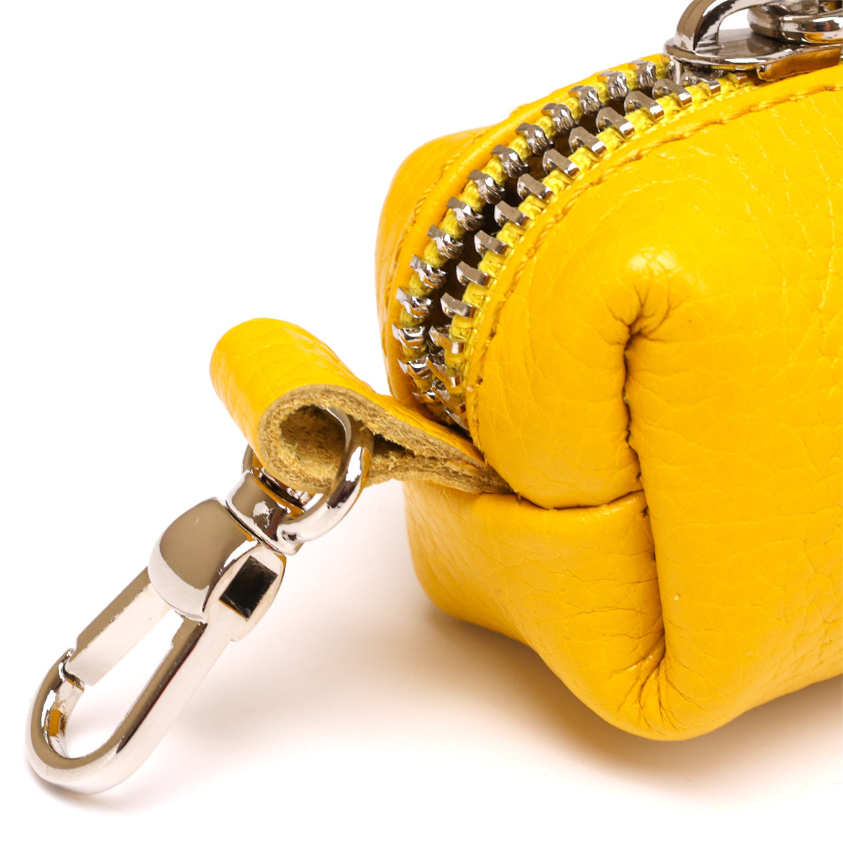 Bright Women's Key Holder SHVIGEL 16540 Yellow Natural Leather for Keys