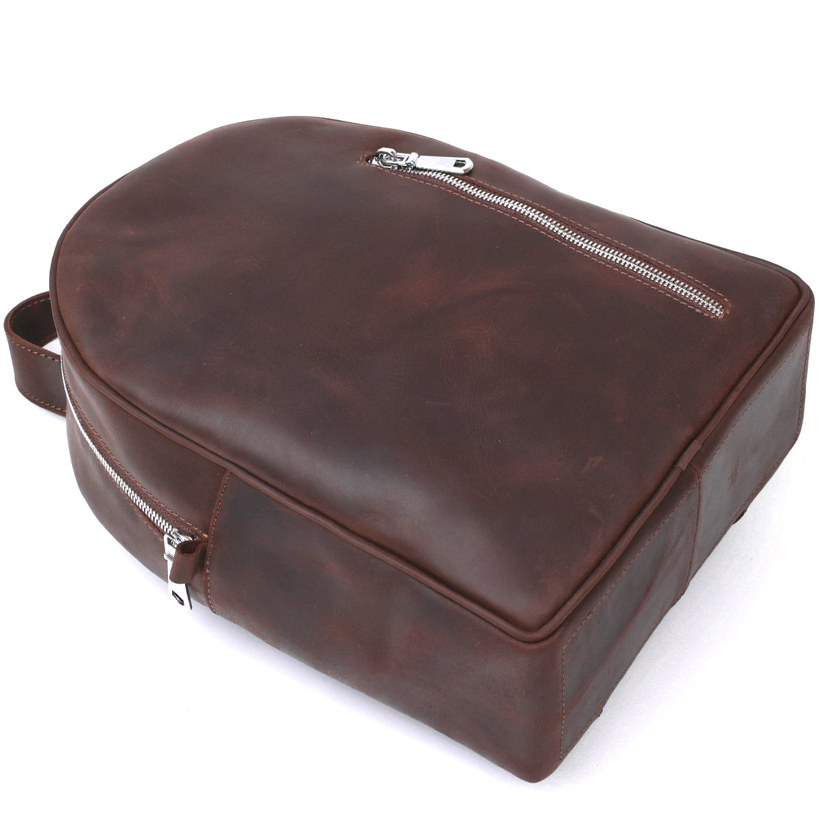 Universal Women's Backpack SHVIGEL 16329 Brown Genuine Leather Fashion Bag
