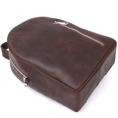 Universal Women's Backpack SHVIGEL 16329 Brown Genuine Leather Fashion Bag
