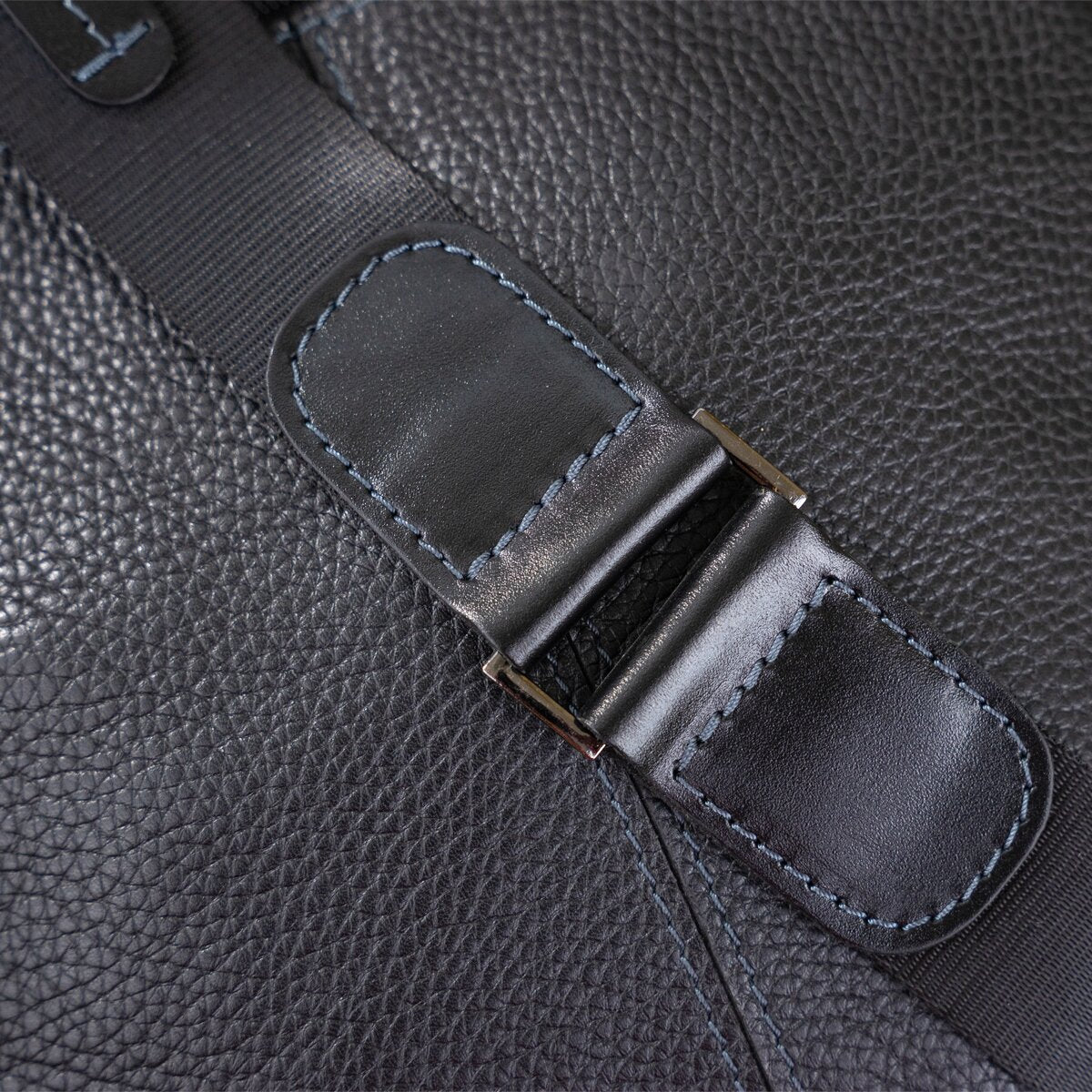 Men's Leather Bag SHVIGEL 11102 Black Genuine Leather Made in Ukraine