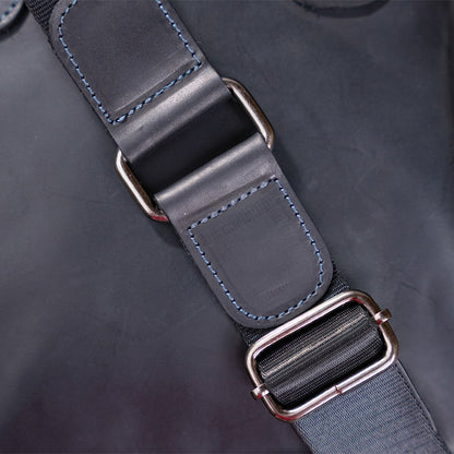 Men's Leather Bag SHVIGEL 11092 Black Genuine Leather from Ukraine, Stylish and Durable