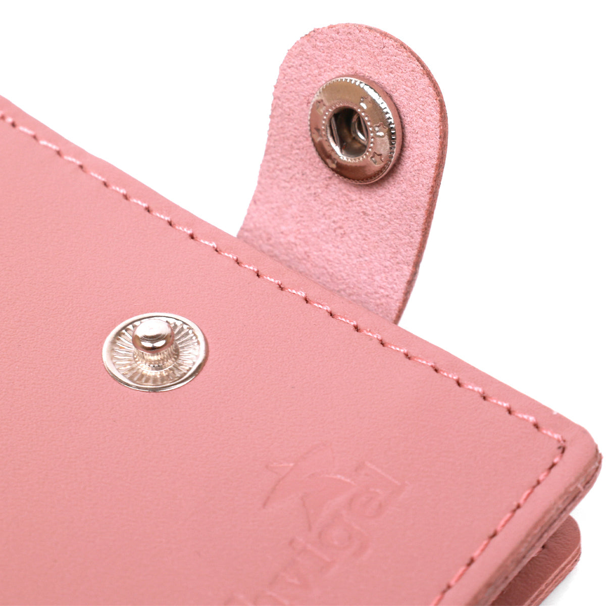 Horizontal Leather Wallet SHVIGEL 16467 Pink Genuine Leather Stylish Design