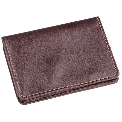 Leather Auto Document Holder with 3 Slots SHVIGEL 13967 Brown - Natural Skin для водійського використання